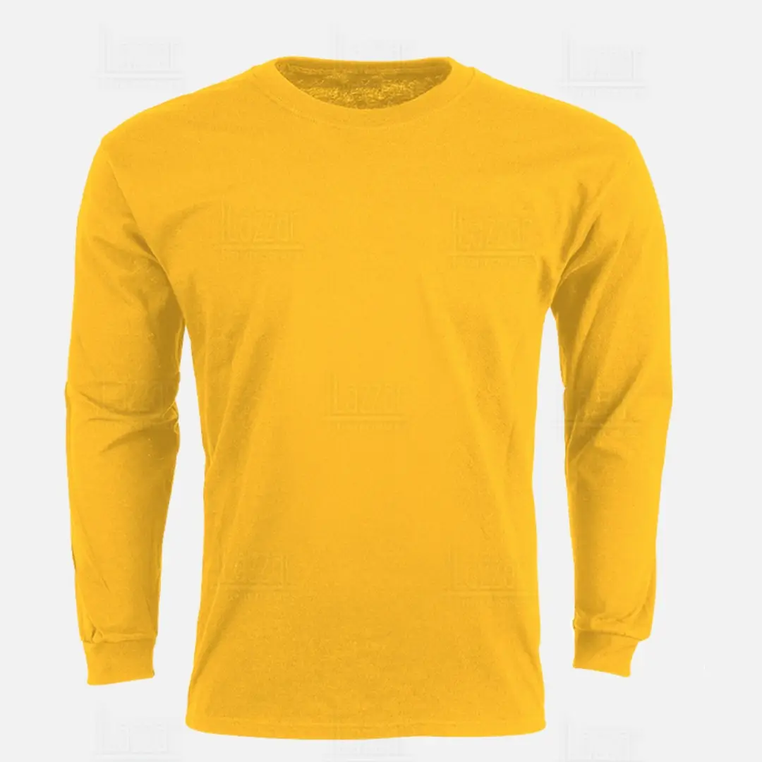 Yellow crew neck t-shirt