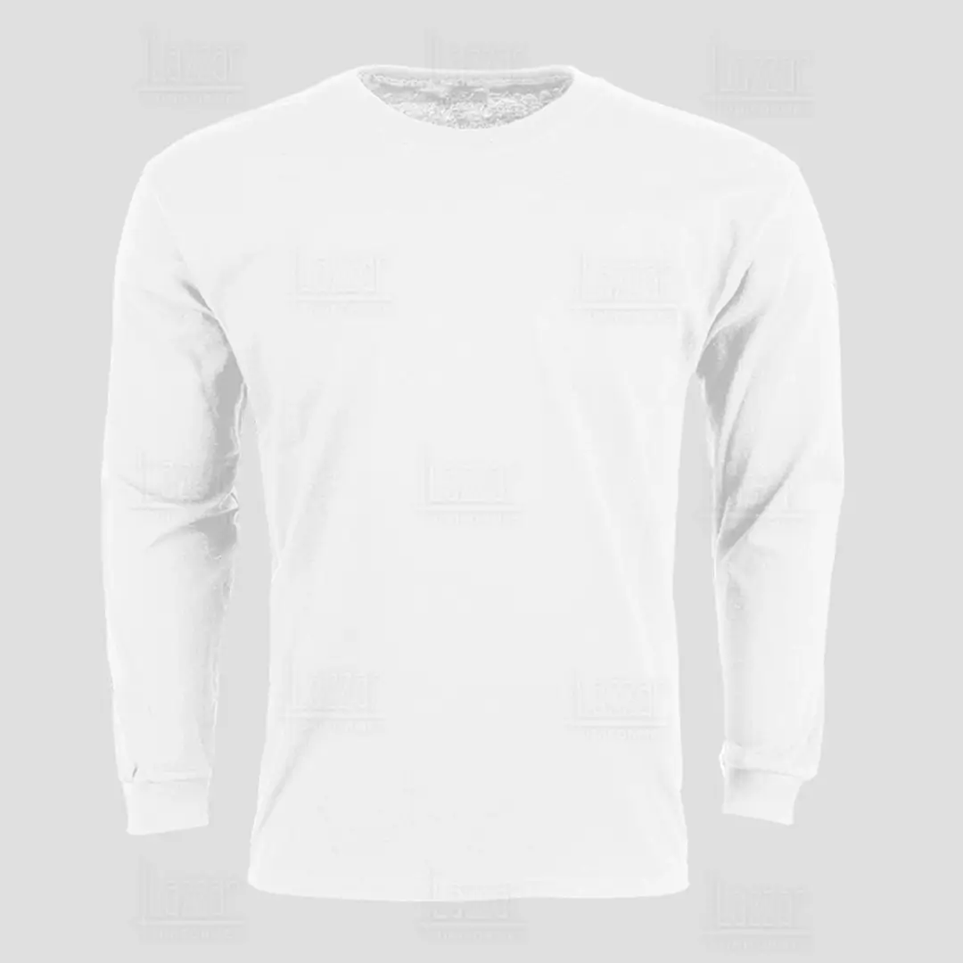 White crew neck t-shirt