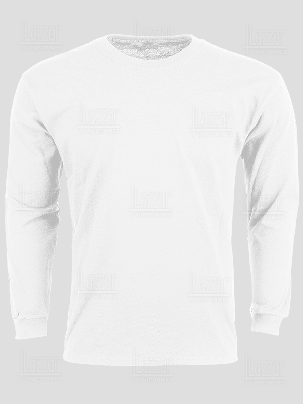 White crew neck t-shirt