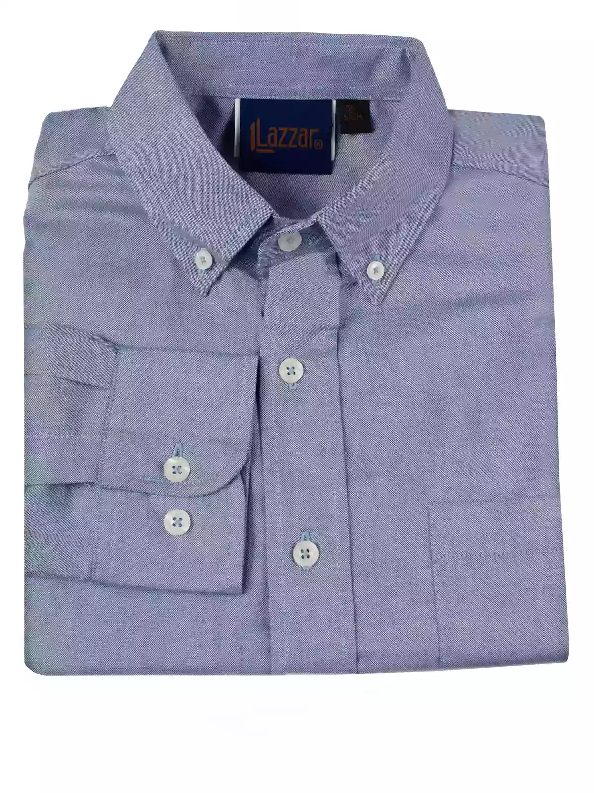 camisas tipo oxford color azul