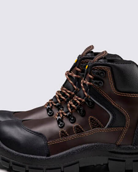 Safety Boots With Toe Cap