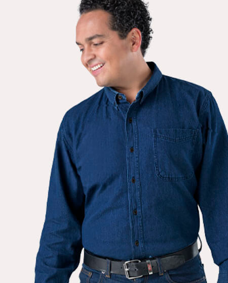 Men's Lightweight Denim Shirt (4.5 oz)