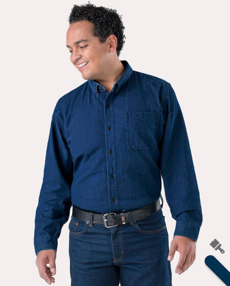 Men's Lightweight Denim Shirt (4.5 oz)