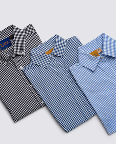 Men's Grid Stretch Shirt