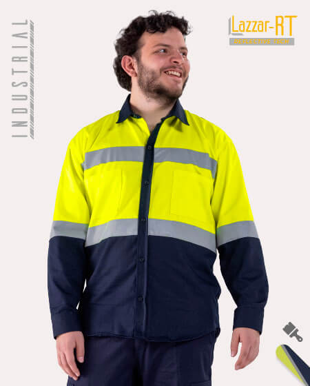 Camisola con Cintas Reflejantes Caballero