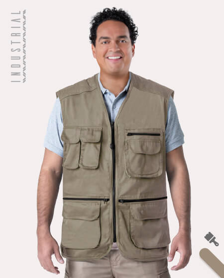 Chaleco Reportero Safari