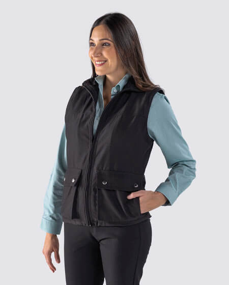 Jacket With Removable Sleeves Women
