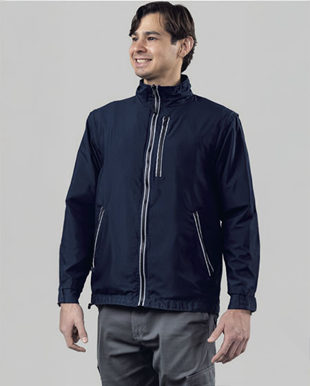 High Visibility Reversible Removable Sleeves Jacket