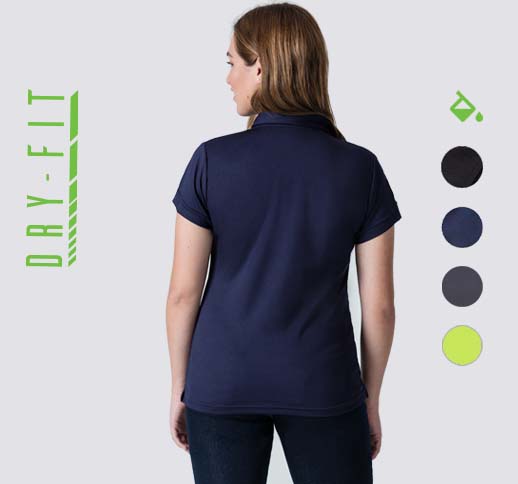 Playeras Tipo Polo Dry Fit Mujer