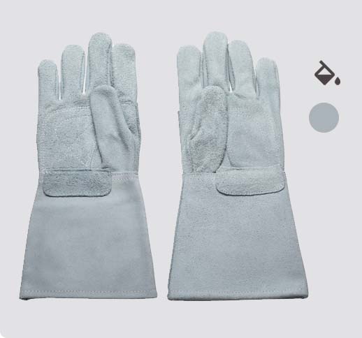 Guantes de Carnaza mod. Soldador Largos