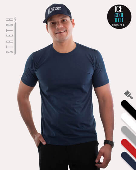 Playera Stretch Ultra Fresca para Hombre