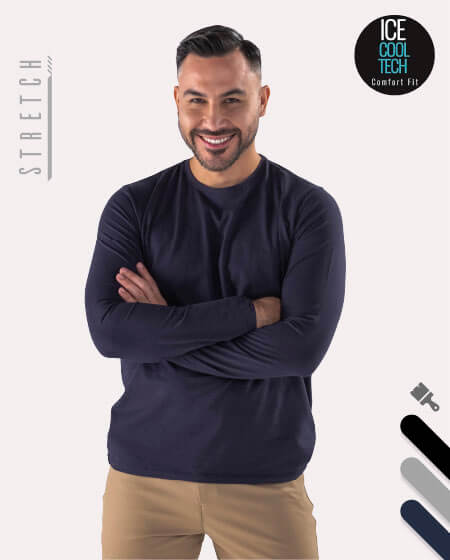 Ultra-Fresh Long Sleeve T-Shirt for Men