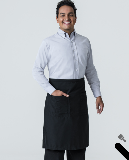 Medios mandiles para meseros