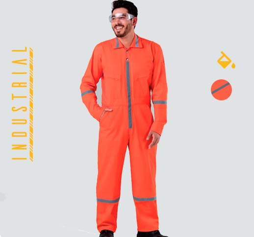 Lee Overall Firestone L39CSM95 Orange Regular Fit