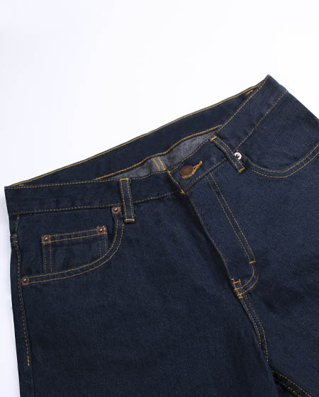 Heavy-Duty Cargo Denim Pants