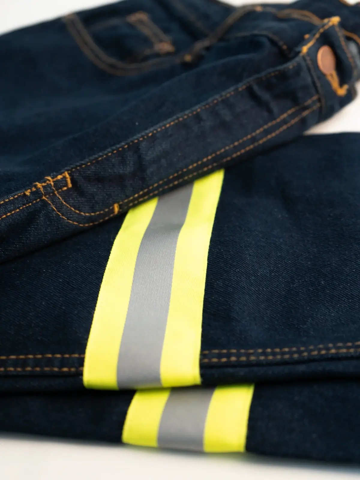 Women’s Reflective Denim Work Pants