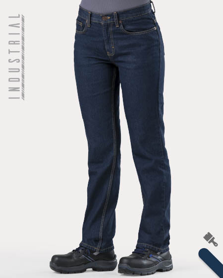 Work Denim Jeans Woman 14  oz