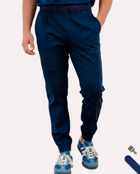 Unisex Scrub Pants - Navy Blue
