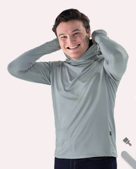 Sun Protection Hooded T-Shirt