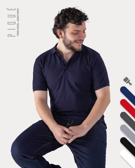 Camisas Polo Piqué P500 Caballero