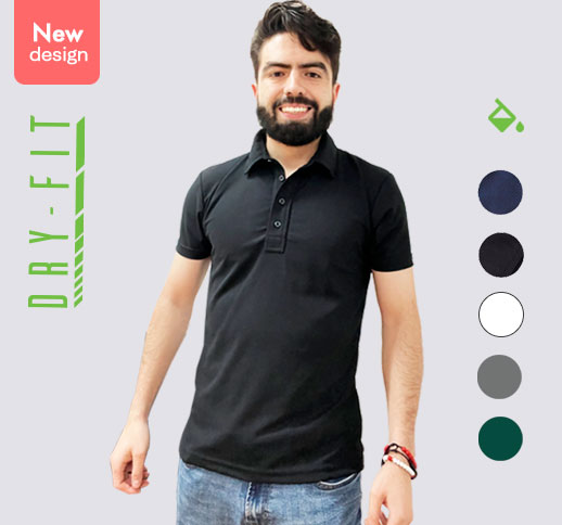 Breathable Micro Pique Polo Shirts