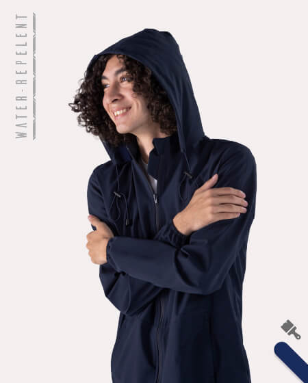 Rain Jacket With Hood