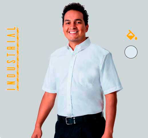 Camisas Oxford Manga Corta