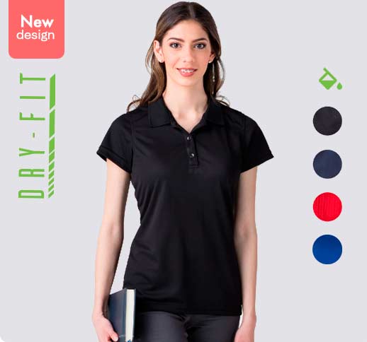 USA Dry Fit Polo Women