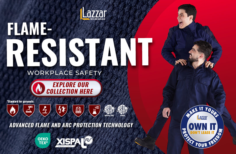 Flame resistant clothing for industries and businesses | Fire resistant workwear uniforms