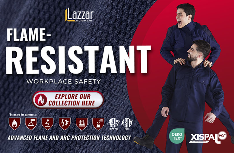 Flame resistant clothing for industries and businesses | Fire resistant workwear uniforms